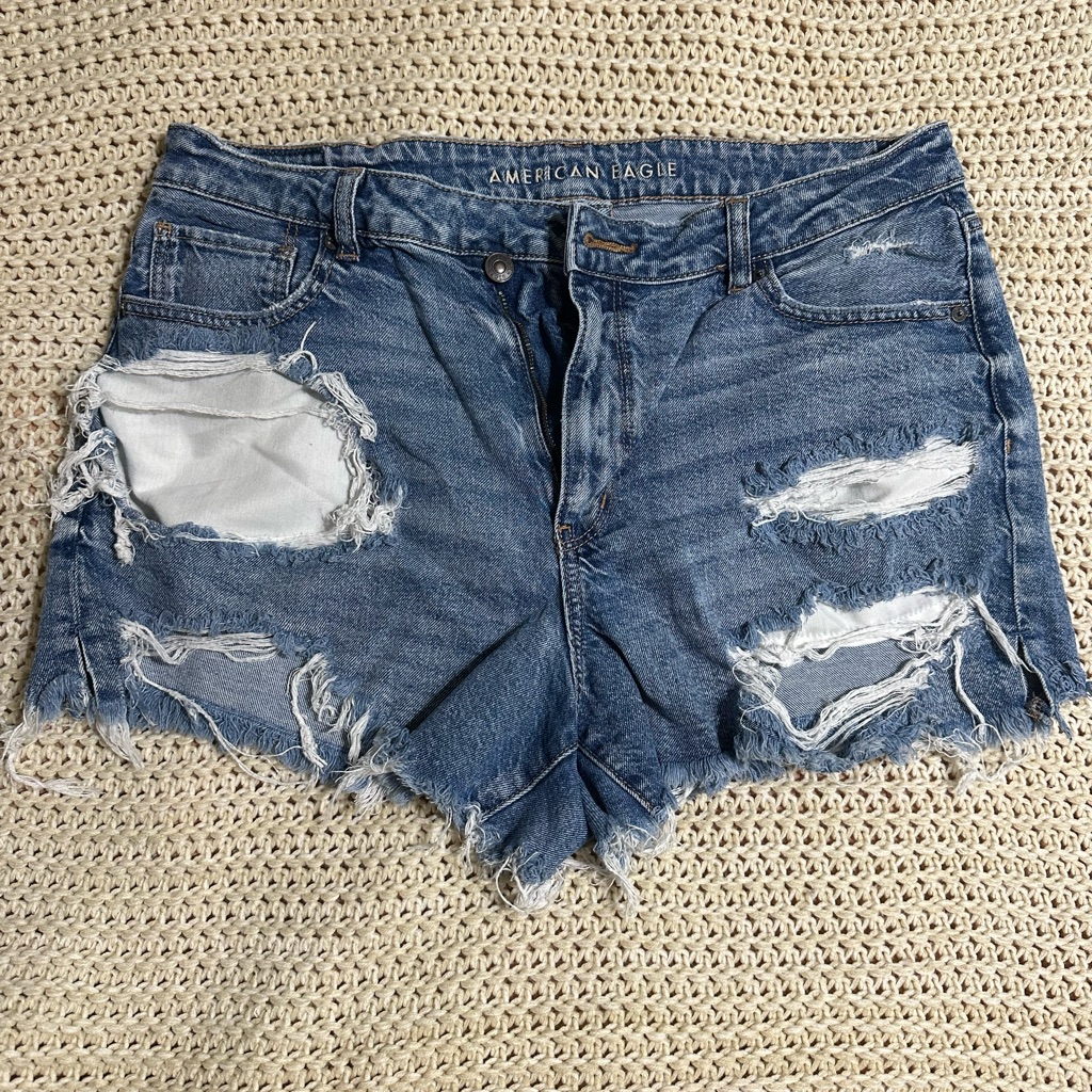 American Eagle Outfitters Strigid Mom Short